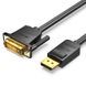 Кабель DisplayPort-DVI-D v.1.2 (24+1) Vention 1080P 60Hz, 1.5m