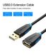 Удлинитель USB-USB 2.0 Vention F/M PVC Round gold-plated 480Mbps, 5m