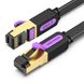 Патч-корд RJ45-RJ45 Vention LAN CAT7 SFTP 10Gbps 600MHz Copper PVC Flat, 0.5m