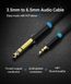 Кабель Audio 6.35мм-3.5мм Vention F/F PVC Shell gold-plated, 1m