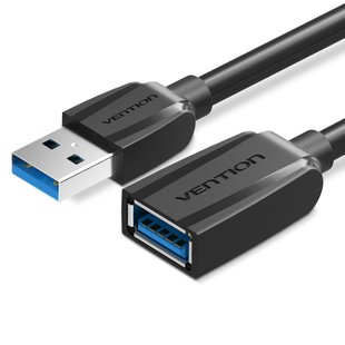 Подовжувач USB-USB 3.0 Vention F/M Flexible Round 5Gbps VAS-A45-B050 фото