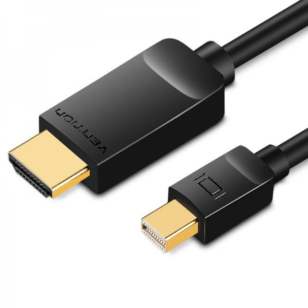 Кабель MiniDisplayPort-HDMI v.1.4 Vention 4K 30Hz gold-plated HAHBG фото