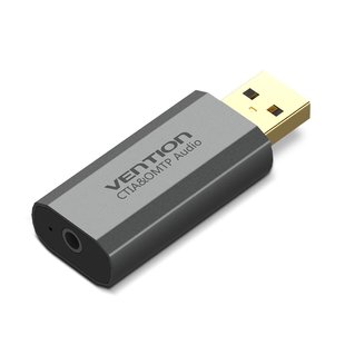 Звукова карта USB-3.5мм 2.0 Vention OMTP-CTIA 7.1 VAB-S19-H фото