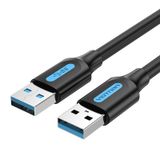 Кабель USB-USB 3.0 Vention F/F PVC Round 5Gbps CONBD фото