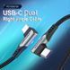 Кабель Type-C-Type-C Vention TPE Nylon Double 90&deg; Degree PD 100W 5A 480Mbps nickel-plated, 2m