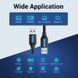Кабель USB-USB 3.0 Vention F/F PVC Round 5Gbps, 1m