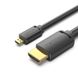 Кабель HDMI-microHDMI v.2.0 Vention Metal GND 4K 60Hz 18Gbps HDR Video Dolby Audio, 1m