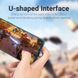 Кабель USB-Type-C Vention TPE Nylon U-Shaped 180&deg; PD 66W 5A 480Mbps nickel-plated, 1.5m