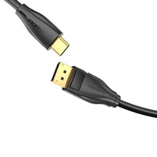 Уцінка Кабель Type-C-DisplayPort v1.4 Vention PVC 8K 60Hz 4K 144Hz 2k 165Hz 1080P 240Hz 21.6Gbps gold-plated - Уцінка CGYBG_ фото