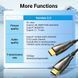 Кабель HDMI-HDMI v.2.0 Vention Optical Zinc PVC 4K 60Hz 18Gbps gold-plated, 20m