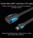 Адаптер USB-MiniUSB 5pin OTG 2.0 Vention PVC Flat 2A 480Mbps nickel-plated 0.25m Black (VAS-A19-025), 0.25m, Черный