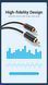 Кабель Audio 2RCA-2RCA Vention F/F 26К gold-plated 29 AWG PVC Shell, 1.5m