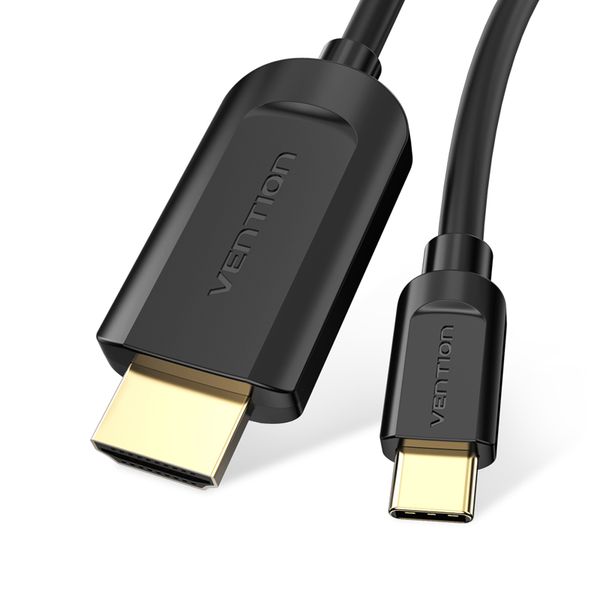 Кабель Type-C-HDMI Thunderbolt 3 v.1.4 Vention 4K 30Hz 2K 30Hz CGUBG фото