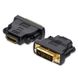 Адаптер HDMI-DVI-D Vention (DVI 24+1-HDMI 1.4) M/F 1080P 60Hz Black (ECDB0), Чорний