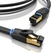 Патч-корд RJ45-RJ45 Vention LAN CAT8 SFTP 40Gbps 2000MHz Copper PVC Round, 0.5m