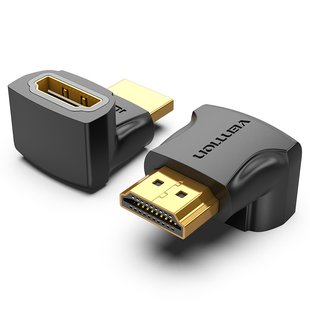 Адаптер HDMI-HDMI Vention F/M Down 270 F/M 4K 60Hz gold-plated Black (AINBO) AINBO фото