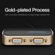 Сплиттер 2 In 1 Out VGA-VGA Vention PVC M/2xF 1080P 60Hz gold-plated, Черный