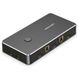 Спліттер KVM 2 in 1 Out HDMI-HDMI Vention 4K 30Hz 4USB gold-plated, Чорний