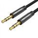 Кабель Audio Aux 3.5мм-3.5мм Vention F/F Fabric Braided gold-plated, 3m