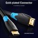 Кабель HDMI-HDMI v.1.4 Vention 4K 30Hz 10.2Gbps gold-plated, 5m