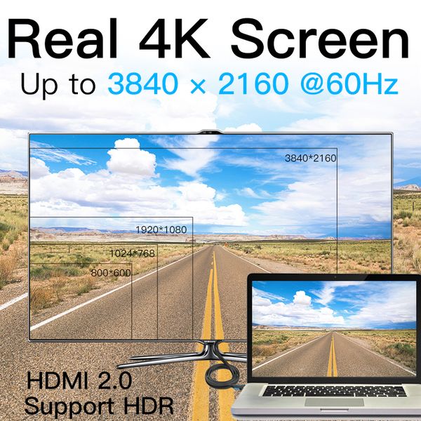 Кабель HDMI-HDMI v.1.4 Vention 4K 30Hz 10.2Gbps gold-plated VAA-M02-B500 фото