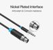 Кабель Audio 6.35мм-XLR Vention TRS PVC M/F nickel-plated, 1m