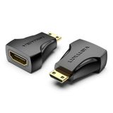 Адаптер HDMI-miniHDMI Vention 4K 30Hz 3D Visual Effects Upgraded gold-plated Black (AISBO) AISBO фото