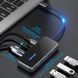 USB HUB Vention 6 в 1 Type-C-HDMI-RJ45-USB-PD 3USB 3.0 87W 4K 30Hz, 0.15m