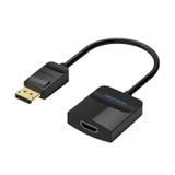 Адаптер Vention DisplayPort-HDMI 4K 30Hz Black HBGBB фото