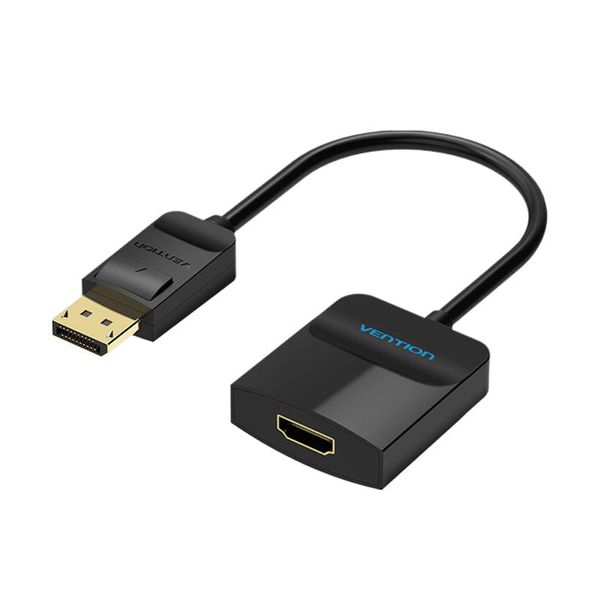 Адаптер Vention DisplayPort-HDMI 4K 30Hz Black HBGBB фото