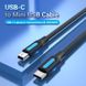 Кабель Type-C-MiniUSB Vention TPE Round 2A 480Mbps, 0.5m