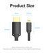 Кабель HDMI-microHDMI v.2.0 Vention Metal GND 4K 60Hz 18Gbps HDR Video Dolby Audio, 2m