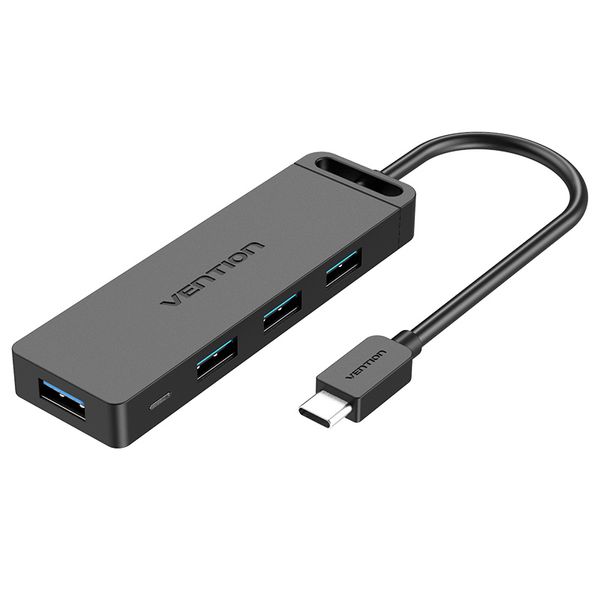 USB HUB Vention 4 в 1 Type-C-USB-MicroUSB 4USB 3.0 5Gbps TGKBB фото