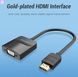 Адаптер HDMI-VGA v.1.4 Vention 1080P 60Hz 0.15m 3.5 audio microusb power Black (ACFBB), 0.15m, Черный