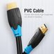 Кабель HDMI-HDMI v.2.0 Vention 4K 60Hz 18Gbps PVC Round gold-plated, 1.5m