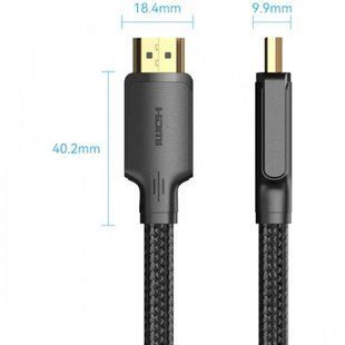 Кабель Vention HDMI-HDMI v.2.0 Vention 4K 60Hz coton ALLBL фото
