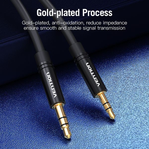 Кабель Audio Aux 3.5мм-2.5мм Vention F/F 29AWG gold-plated BALBG фото