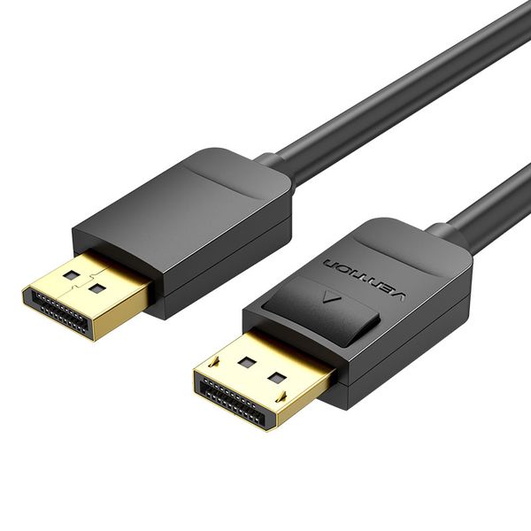 Кабель DisplayPort-DisplayPort v1.2 Vention 4K 60Hz 21.6Gbps gold-plated HACBG фото