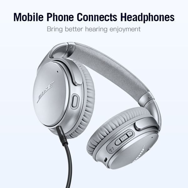 Кабель Audio Aux 3.5мм-2.5мм Vention F/F 29AWG gold-plated BALBG фото