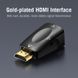 Адаптер HDMI-VGA-3.5мм v.1.4 Vention 1080P 60Hz gold-nickel-plated Black (AIDB0), Черный