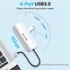 USB HUB 5 в 1 Vention Type-C-USB-MicroUSB 4USB 3.0 2A 5Gbps, 0.15m