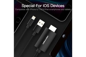 Как подключить iPhone к телевизору через HDMI