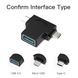 Адаптер MicroUSB-Type-C-OTG 3.0 Vention Black (CDIB0), Черный