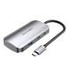 USB HUB 5 в 1 Vention Type-C-USB 4USB 3.0 2Type-C 3.1 1Gen PD 100W 5Gbps, 0.15m