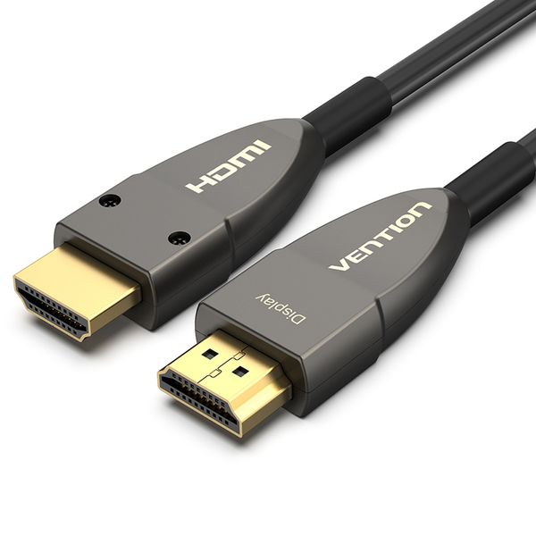 Кабель HDMI-HDMI v.2.0 Vention Optical PVC 4K 60Hz 18Gbps Dolby 7.1 gold-plated AAYBG фото