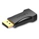 Адаптер DisplayPort-HDMI v.2.0 Vention F/M 4K 30Hz Upgraded gold-plated Black (HBPB0), Черный