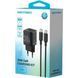 Зарядний пристрій Vention 2xUSB 30W (USB-A/USB-C) + USB-C cable М-М, Чорний