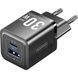 Зарядний пристрій Vention 2xUSB 30W (USB-A/USB-C) + USB-C cable М-М, Чорний