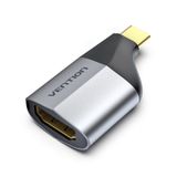 Адаптер Type-C-HDMI v.2.0 Vention 4K 60Hz gold-plated Black (TCAH0) TCAH0 фото