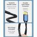 Кабель miniDisplayPort-DisplayPort 1.4 Vention 8K 60Hz 4K 144Hz 2K 165Hz 1080P 240Hz 2m Cotton Braided Aluminum Alloy Blue (HCFLH), 2m